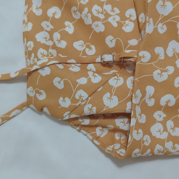 Princess Polly Jade Basin Mini Dress, Color Mustard Size 4 - Picture 12 of 16